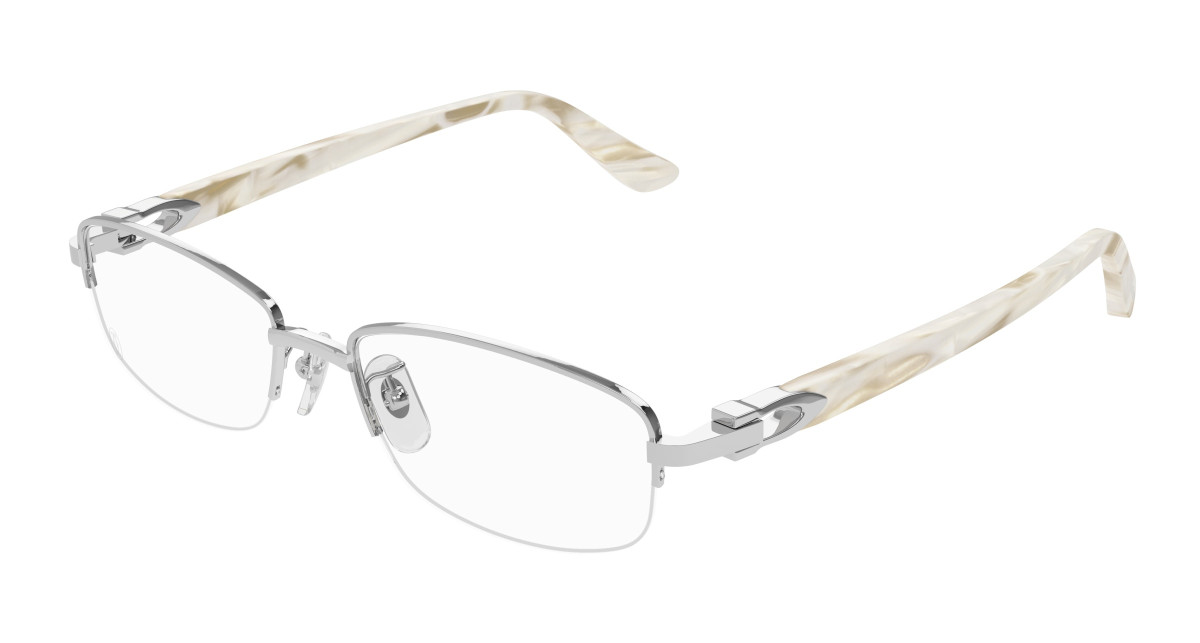 Cartier Eyeglasses CT0530OJ 003 Silver