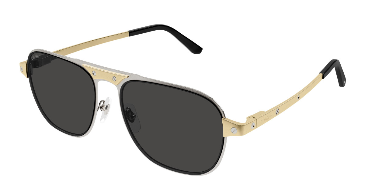 Cartier Sunglasses CT0532S 001 Silver