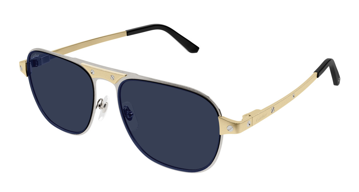 Cartier Sunglasses CT0532S 003 Silver