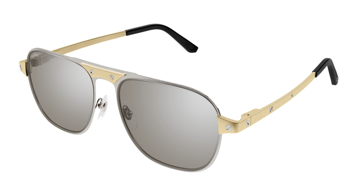 Cartier Sunglasses CT0532S 005 Silver