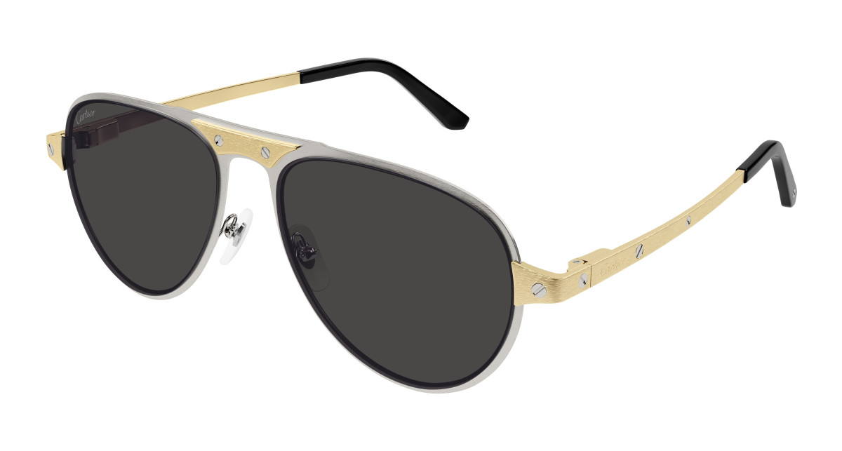 Cartier Sunglasses CT0533S 001 Silver