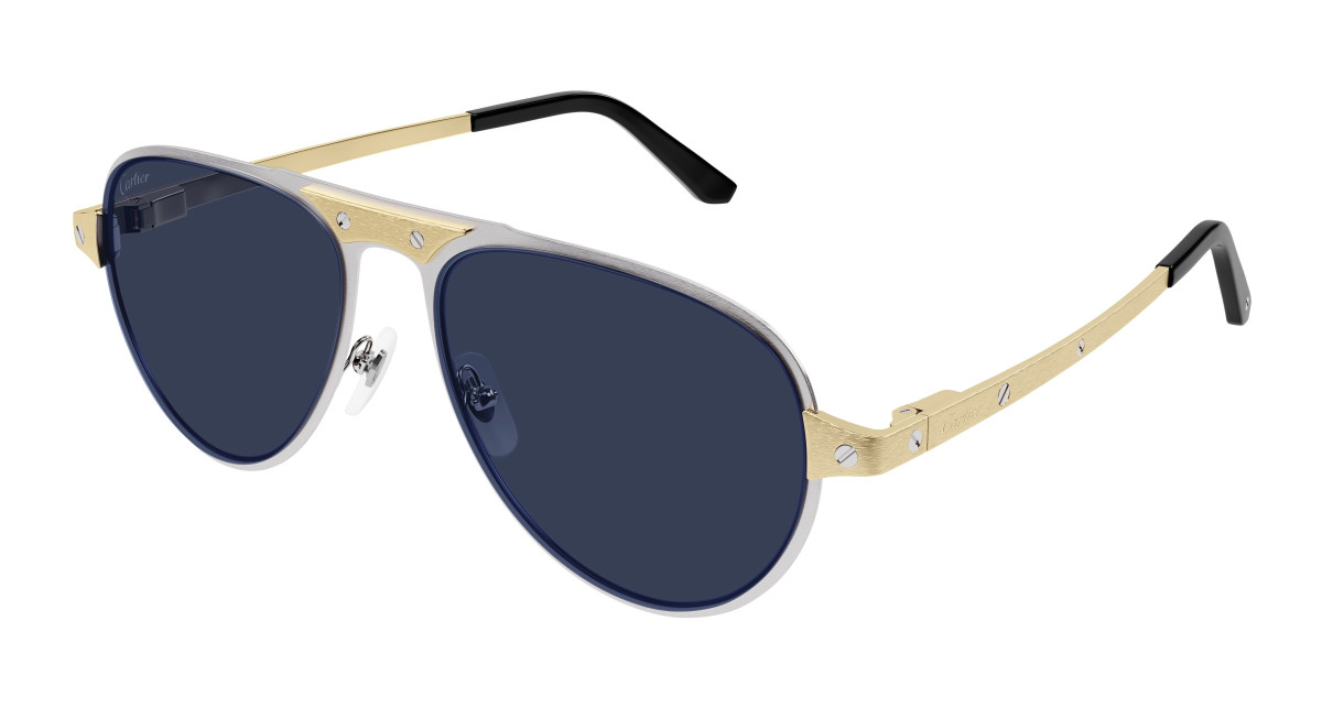 Cartier Sunglasses CT0533S 003 Silver