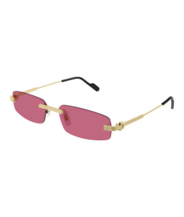Cartier Sunglasses CT0535S 004 Gold