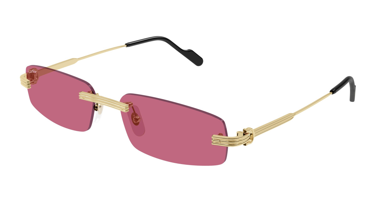 Cartier Sunglasses CT0535S 004 Gold