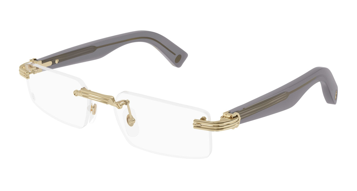 Cartier Eyeglasses CT0537O 001 Gold