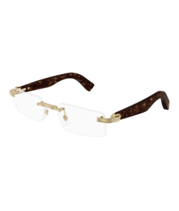 Cartier Eyeglasses CT0537O 002 Gold