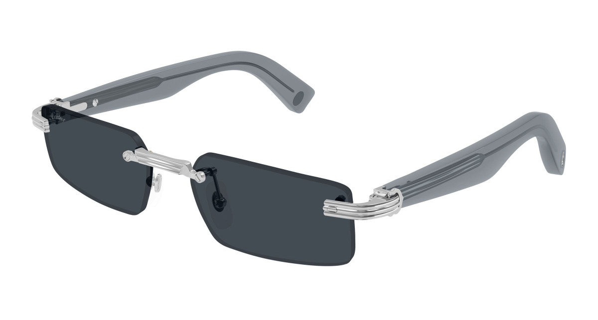 Cartier Sunglasses CT0537S 003 Silver