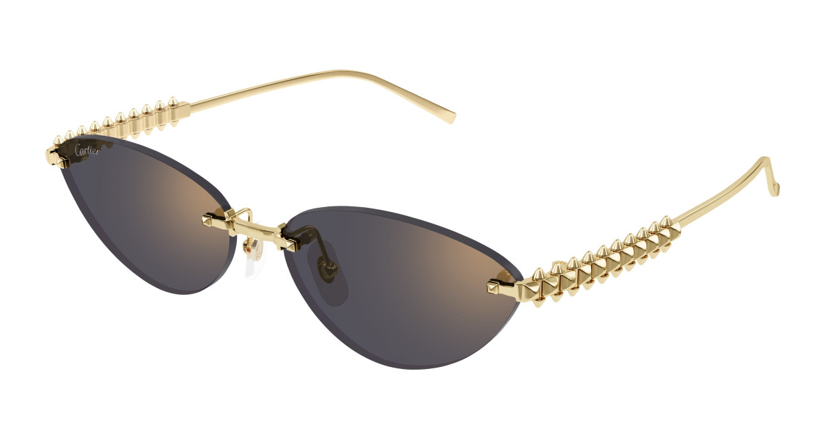 Cartier Sunglasses CT0543S 003 Gold