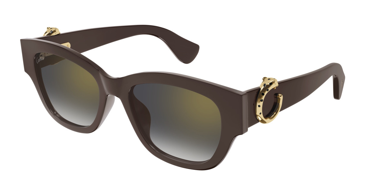 Cartier Sunglasses CT0548SA 003 Brown