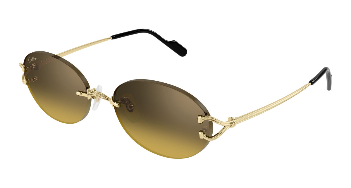 Cartier Sunglasses CT0551S 009 Gold