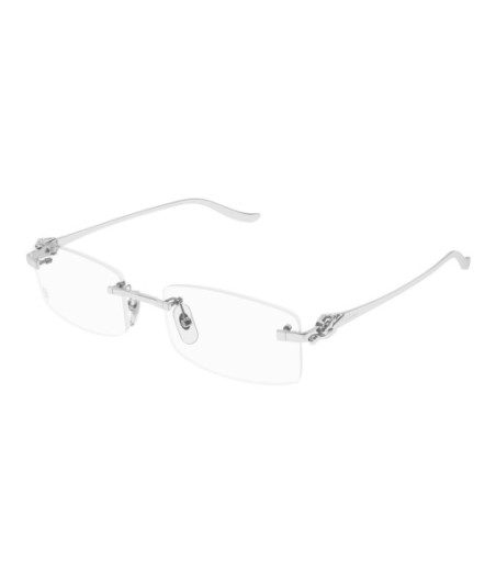 Cartier Eyeglasses CT0552O 002 Silver