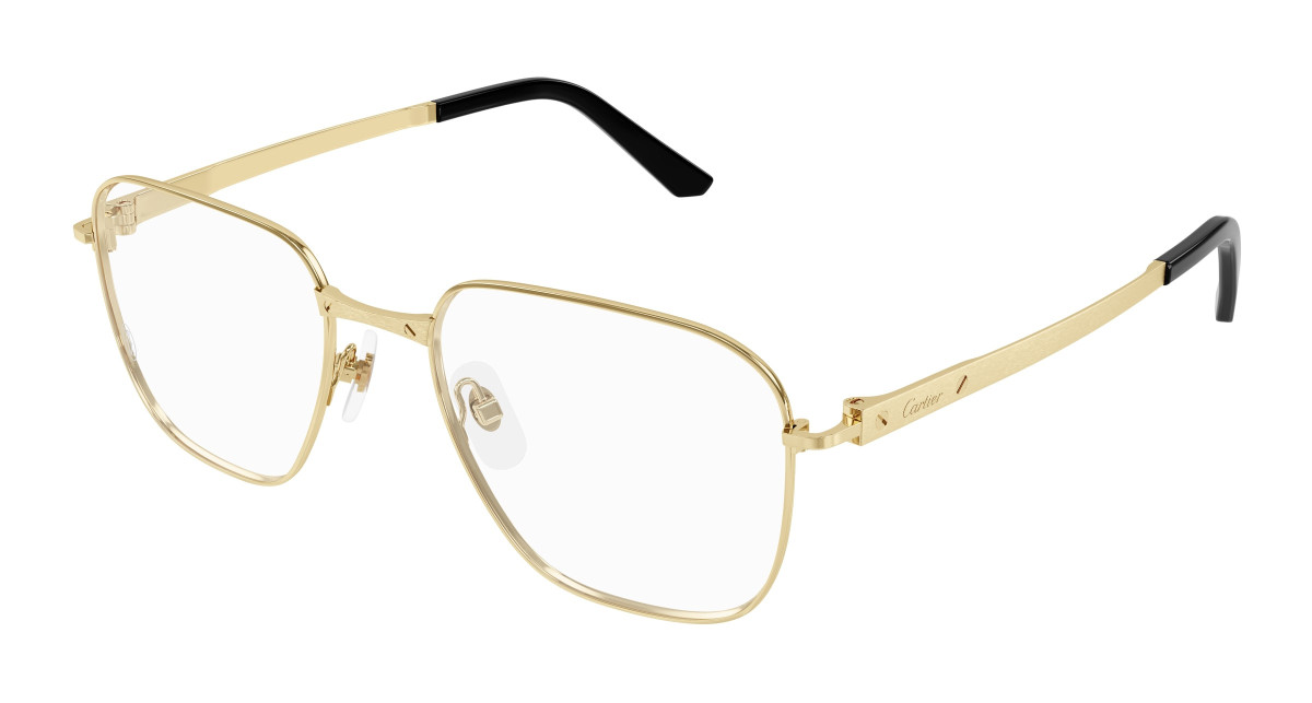 Cartier Eyeglasses CT0553O 001 Gold