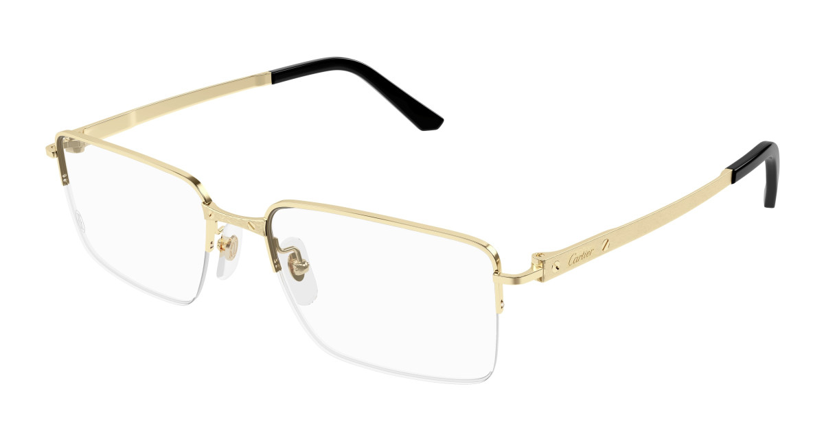 Cartier Eyeglasses CT0554O 001 Gold