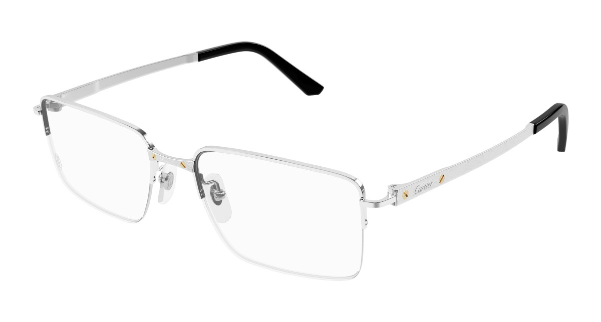 Cartier Eyeglasses CT0554O 002 Silver