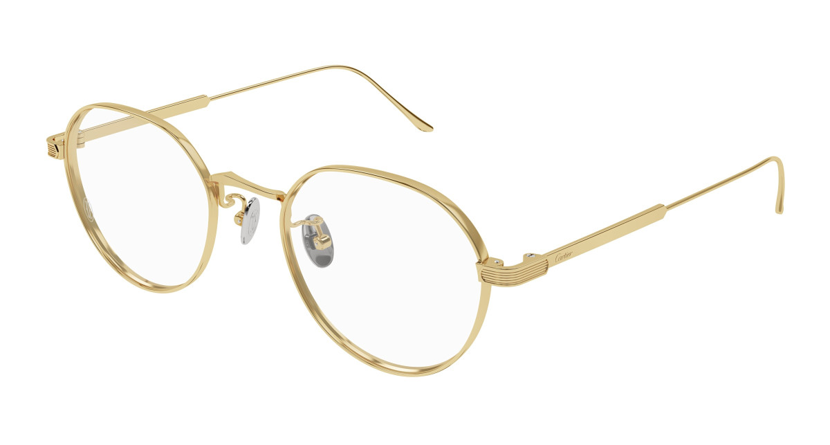 Cartier Eyeglasses CT0561OA 001 Gold