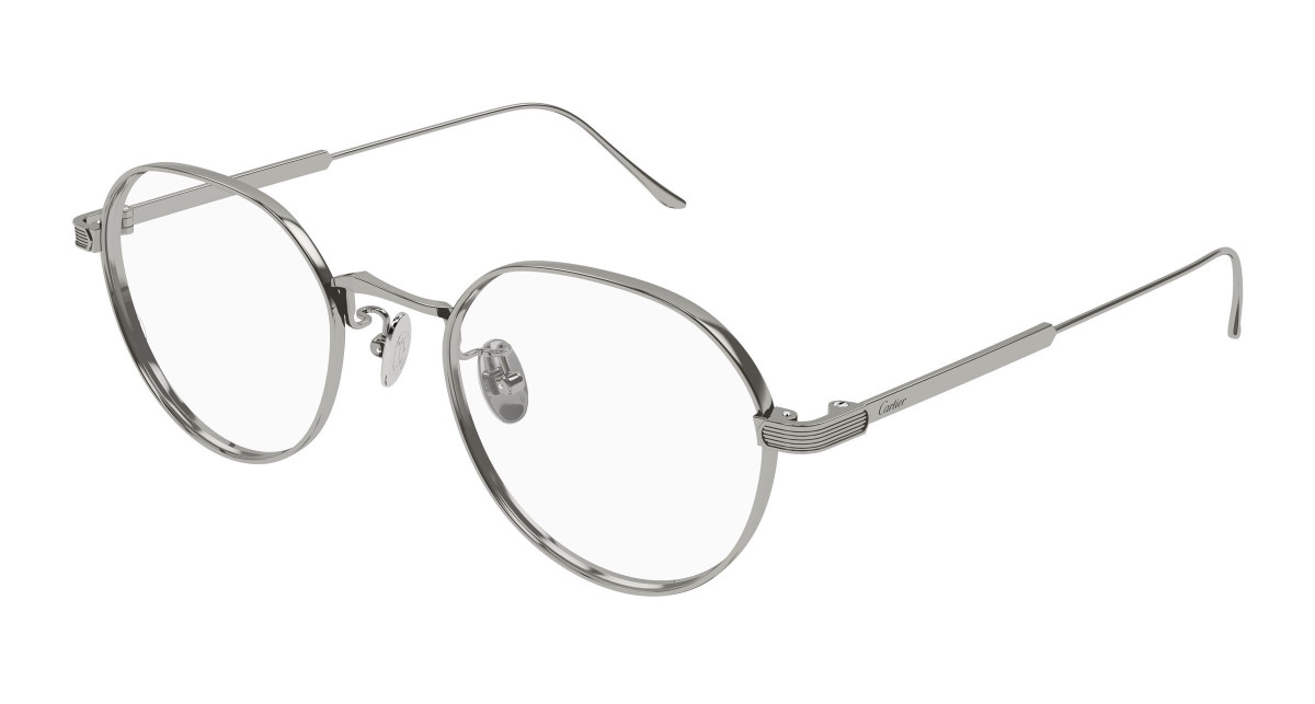 Cartier Eyeglasses CT0561OA 003 Ruthenium
