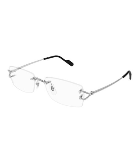Cartier Eyeglasses CT0563O 002 Silver
