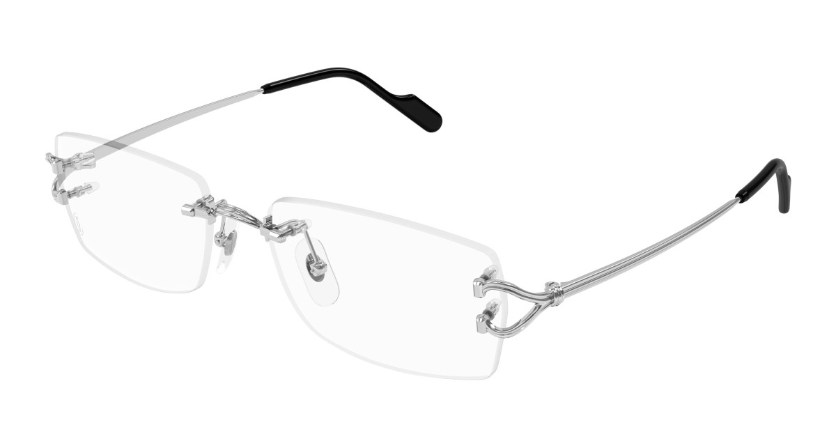 Cartier Eyeglasses CT0563O 002 Silver