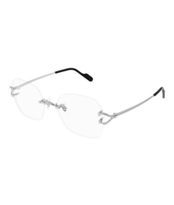 Cartier Eyeglasses CT0564O 002 Silver