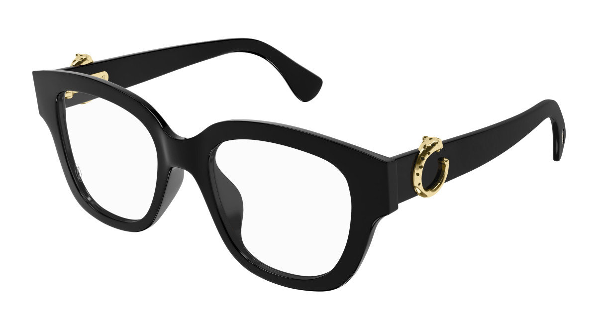 Cartier Eyeglasses CT0566O 005 Black