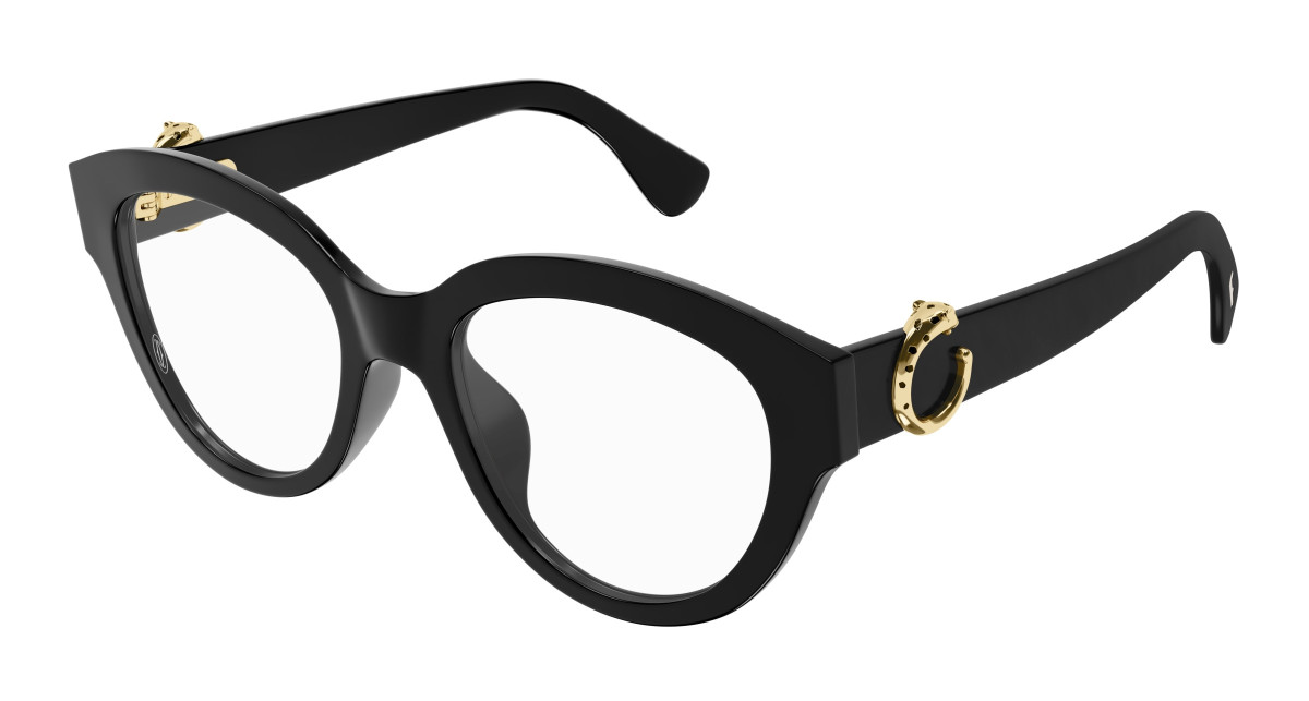 Cartier Eyeglasses CT0567O 001 Black