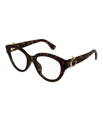 Cartier Eyeglasses CT0567O 002 Havana
