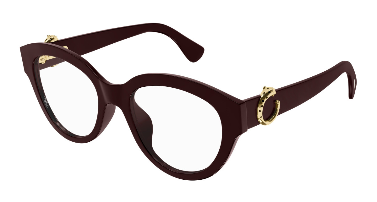 Cartier Eyeglasses CT0567O 003 Red