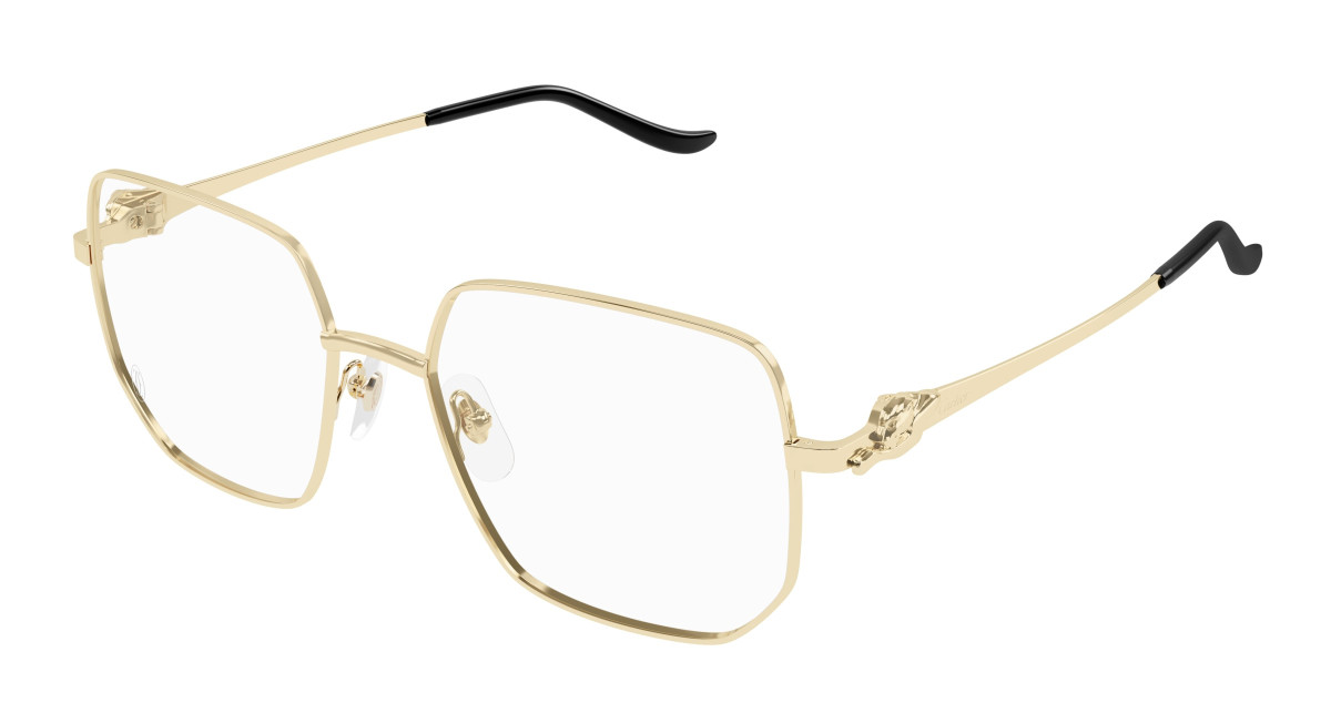 Cartier Eyeglasses CT0568O 001 Gold