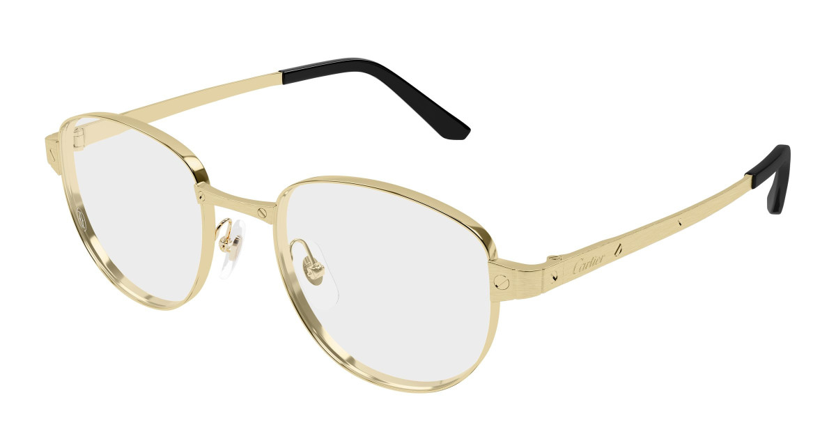 Cartier Eyeglasses CT0572O 001 Gold