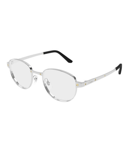 Cartier Eyeglasses CT0572O 002 Silver