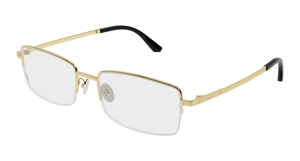 Cartier Eyeglasses CT0574OA 001 Gold