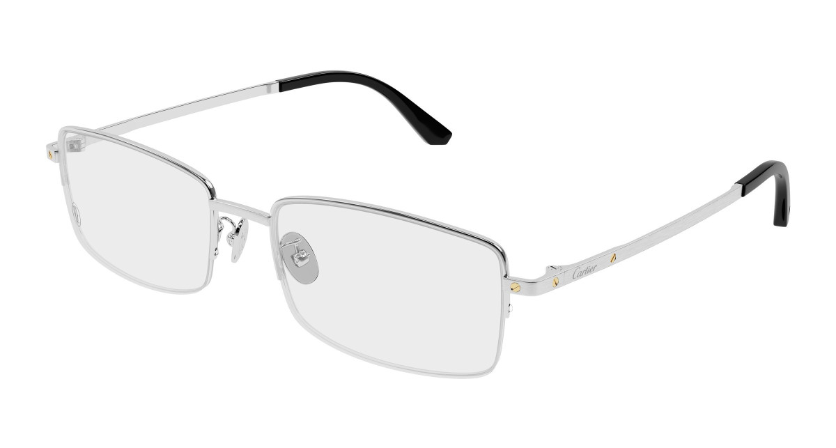 Cartier Eyeglasses CT0574OA 002 Silver