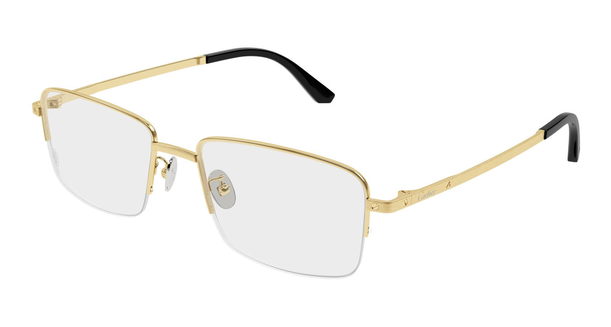 Cartier Eyeglasses CT0575OA 001 Gold