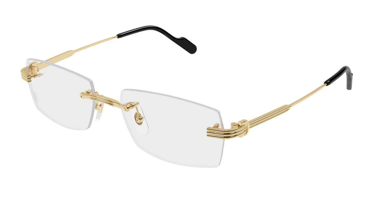 Cartier Eyeglasses CT0578O 001 Gold