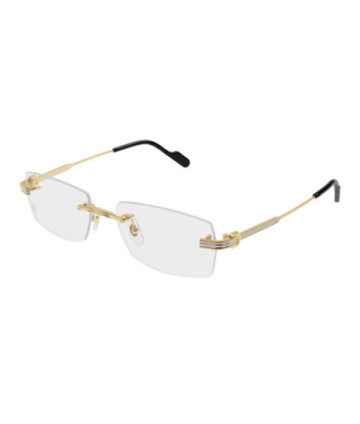 Cartier Eyeglasses CT0578O 003 Gold