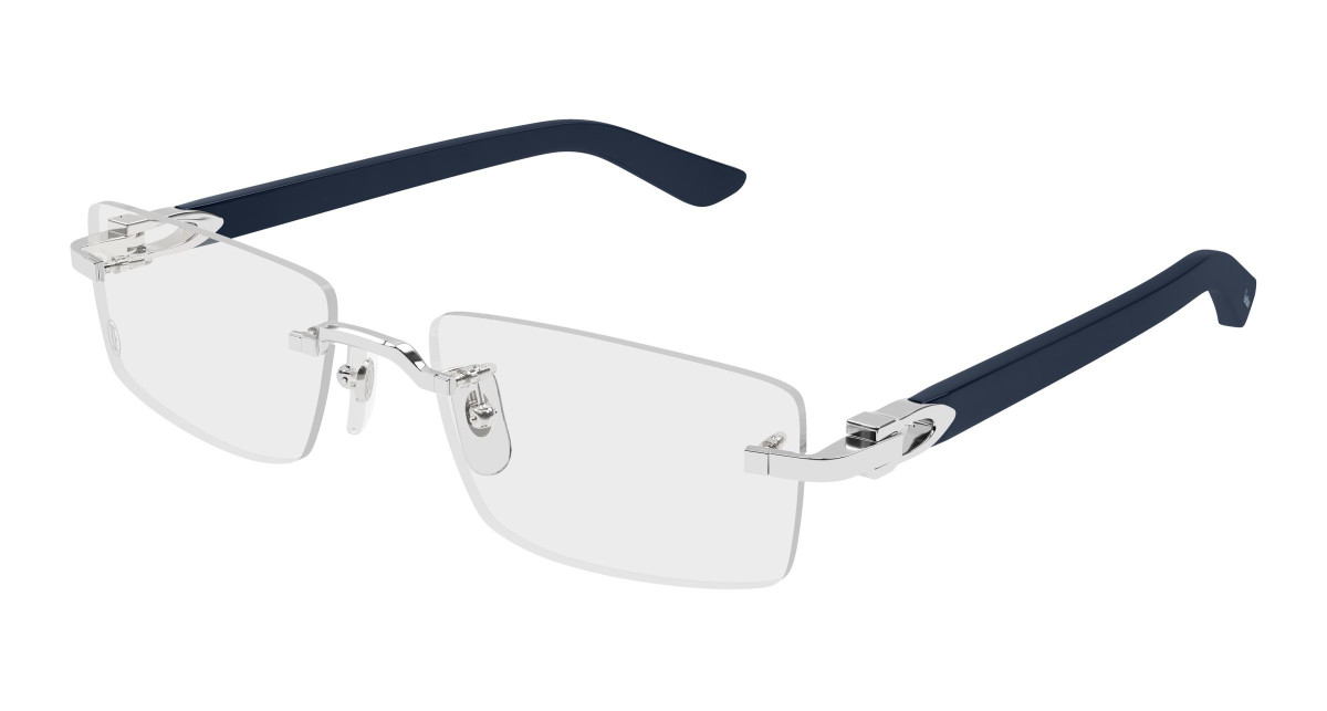 Cartier Eyeglasses CT0581O 004 Silver