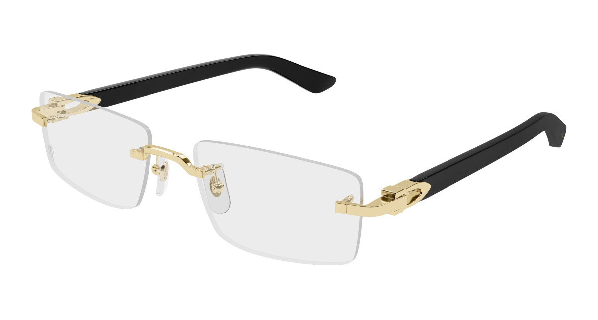 Cartier Eyeglasses CT0581O 005 Gold