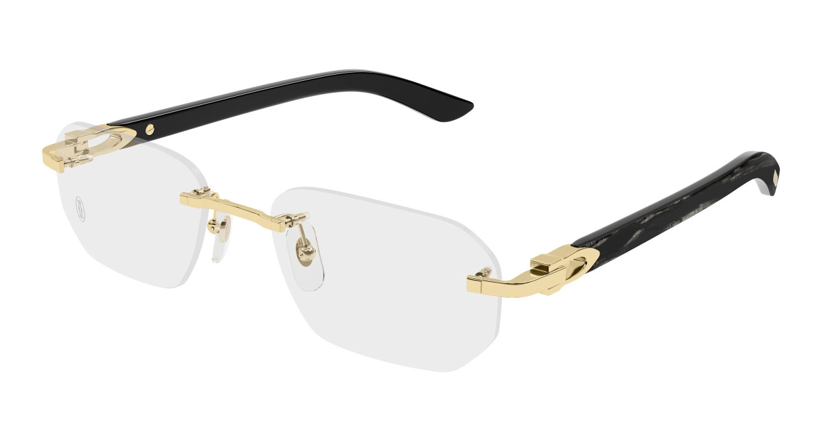 Cartier Eyeglasses CT0583O 001 Gold