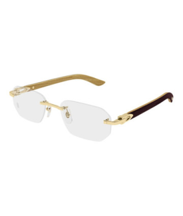 Cartier Eyeglasses CT0583O 002 Gold
