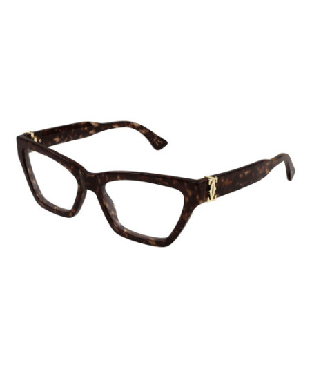 Cartier Eyeglasses CT0590O 002 Havana