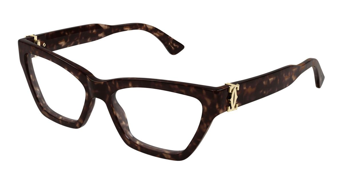 Cartier Eyeglasses CT0590O 002 Havana