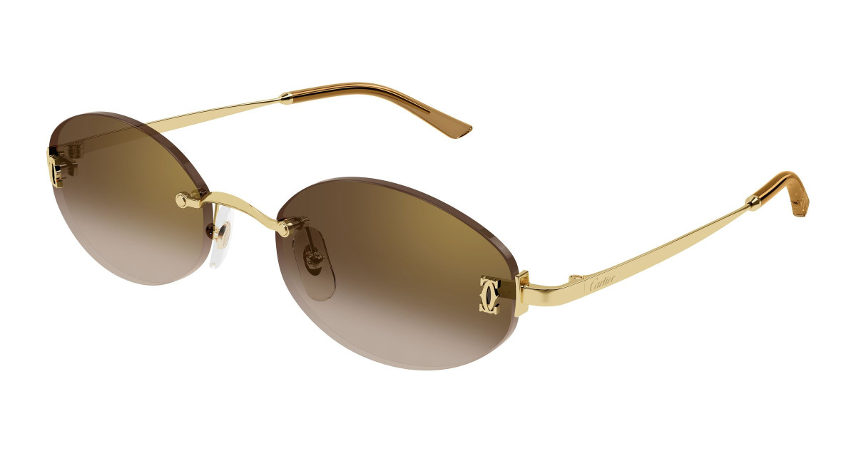 Cartier Sunglasses CT0592S 002 Gold