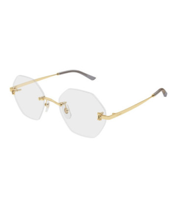 Cartier Eyeglasses CT0593O 001 Gold