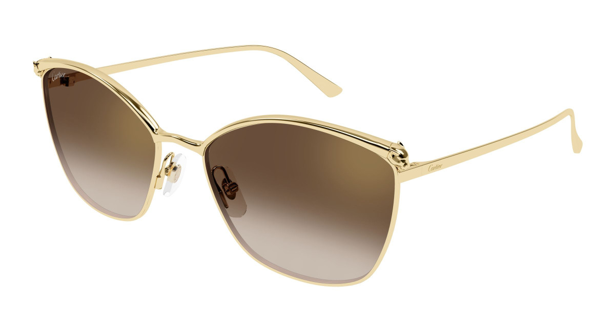 Cartier Sunglasses CT0595S 002 Gold