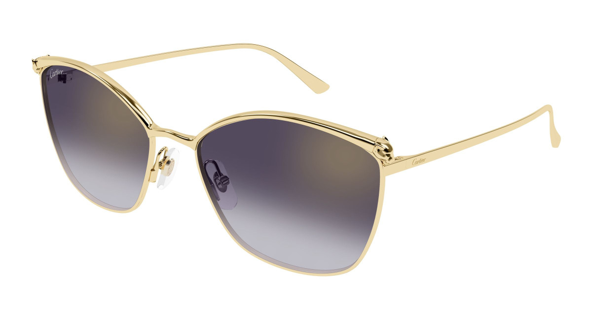 Cartier Sunglasses CT0595S 004 Gold