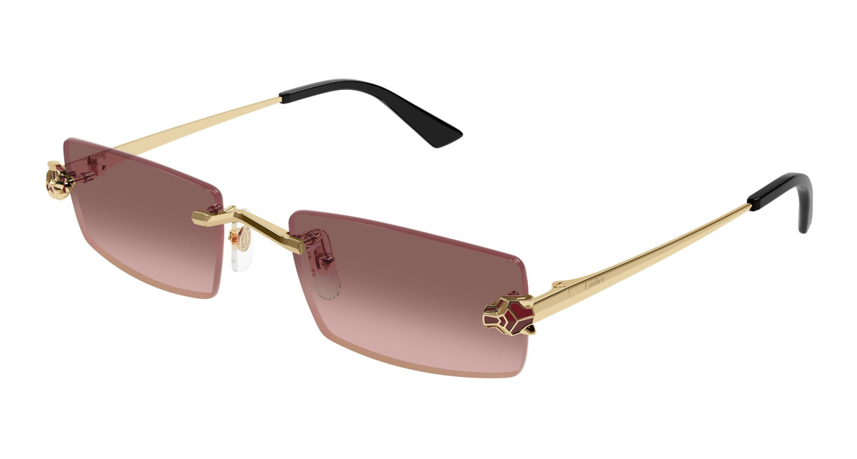 Cartier Sunglasses CT0598S 004 Gold