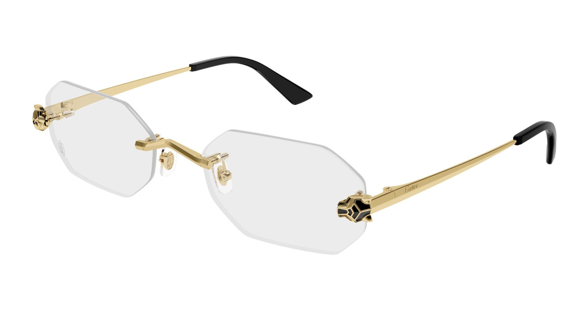 Cartier Eyeglasses CT0599O 001 Gold