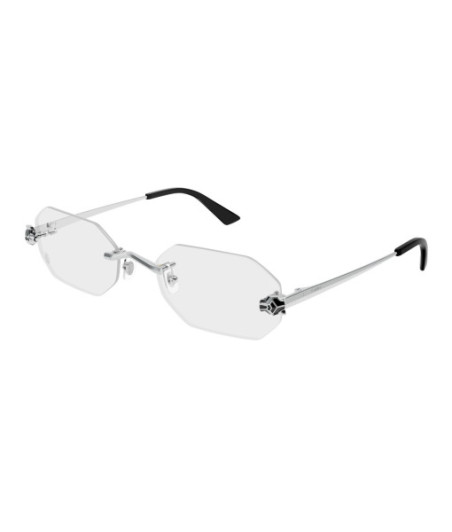 Cartier Eyeglasses CT0599O 002 Silver