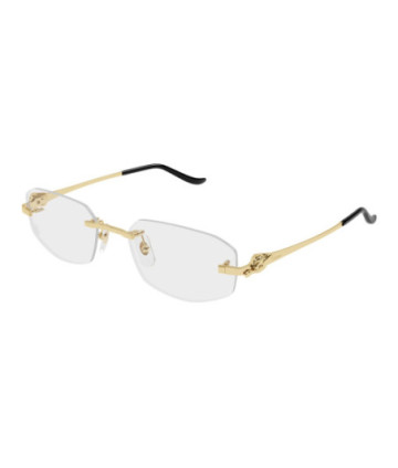 Cartier Eyeglasses CT0601O 001 Gold