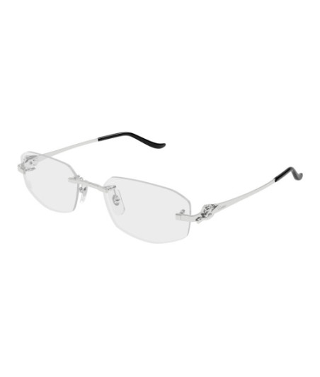 Cartier Eyeglasses CT0601O 002 Silver